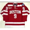 Nik1 40nik1 Tage Nam Univrsyty Hockey Jersey 9 Jack Eichel Boston Haft Halting Dostosuj dowolny numer i nazwy koszulki