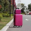 '' Valigia da viaggio in pollici su ruote girevoli Set di valigie da viaggio Carry Trolley da cabina Donna J220708 J220708