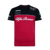 2021 Hot F1 Formula One Alfa Romeo Takımı 2019 Sauber Kısa Kollu Erkek ve Kadın Yarışı Raikkonen Yaz T-Shirt