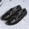 Homens casuais mocassins quente sapatos de pele de inverno sapatos liso casual business masculino formais de algodão forma sapatos de couro italiano macio
