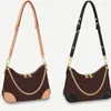 高級デザイナーバッグ高品質 Pu レザーレディースショルダーバッグブローニュファッションレターパターン女性ハンドバッグ 2022 新しいチェーンメッセンジャーバッグ財布