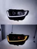 Car Parts LED Headlights Assembly For Ford Edge LED Headlight 16-19 DRL Turn Signal High Beam Lens Headlamp