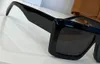여성 선글라스 검은/회색 직사각형 아세테이트 평평한 상단 안경 안경