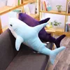 Śliczna symulacja Shark Pop Baby Cuddle Toys ldren śpiąca partner pluszowa poduszka z kocowymi prezentami do ldren sofa dekoracje J220729