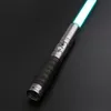 TXQSABER RGB Lightsaber Metal Handle Heavy Dueling 12 Color Change Volume Adjustment Force 6 SoundFonts FOC Blaster Laser Sword 220809