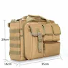 Outdoor-Taschen Taktische Laptoptasche Sport Militär Armee Tarnung Handtasche Schulter Umhängetasche für Jagd Camping Wandern