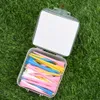 جديد 40pcs/Box Golf Golf Tee البلاستيك 85 ملم المحملات غير القابلة للكسر