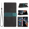 Samsung S22 Ultra S21 FE S20 Plus Xiaomi Poco X3 11 Lite Redmi Note 9 11 8 Pro Credit ID Card Slot Cash Flip Cover Grid Net Hit Hybrid Fashion Pouch