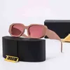 2023 Designer Sunglasses Classic Eyeglasses Goggle Outdoor Beach Sun Glasses For Man Woman Mix Color Optional Triangular signature Original Box