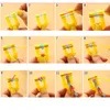 600pcs gumowe zespoły krosna prezent dla dzieci elastyczne opaski tkające sznurowanie brzegułki gumę bransoletki DIY Zestaw materiału 220608