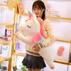 Creative Plush Toys Large Lying Unicorn Doll Comfortable Pillow Children's Gift Kawaii Decompression For Child Birthday312Z313t