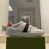 Designer Ace Sneakers Skórzane buty Casual Buty Klasyczny biały wzór skórzany Dom