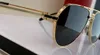 Винтажные золотые черные пилотные солнцезащитные очки для мужчин классические солнцезащитные очки Sonnenbil