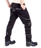 Men Personality Pants Multi-Chain Harem Multiple Pockets Bondage New Arrived L220704231s