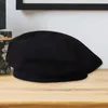 Berets klasyczny kapelusz zwykły kolor jeden rozmiar dla kobiet dziewcząt lekkie damskie damskie męskie imprezy jesienne codzienne użycia