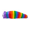 Nouveau Fidget Slug Jouets Articulé Flexible 3D Slugs Fidgets Jouet Lexible Articulé Stim Articulé Stretch Jeu Sensoriel En Gros DHL