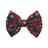 New DIY christmas hair bows girls clips kids barrettes baby BB designer accessories hairclips