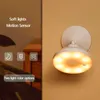 Nachtleuchte Lichtbewegungssensor Wireless USB wiederaufladbare Lampe für Küchenschrankgarderobe hängende Magnetwand Lampennacht Nacht Nacht