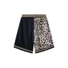 Men's Shorts Tiger Limited Leopard Patch Pants Men's American Trend Retro Sports Shortsmen's