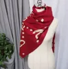 Hoogwaardige zachte dikke dubbele oppervlakte lange sjaal Designer Dames Kasjmier Pashmina Wrap Groot formaat 180 * 70