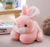 15cm20cm kawaii sevimli pembe tavşan hayvanları tavşanlar doldurulmuş peluş oyuncaklar kızlar için doğum günü hediyeleri 220707