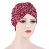 Мусульманский внутренний хиджаб крышка цветочный принцип Женщины турбанская шляпа банадан рак химиотерапия Cross Headwrap Женские аксессуары для волос