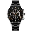 for Men Mens Men Fashion Men's Stainless Steel Quartz Men's Business Calendar Luxury Men Y220707