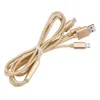 3 في 1 كابلات شحن نايلون مضفر 1.2M Micro USB Type C Cable Cable for Samsung Xiaomi Android Charger Corge