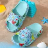 Süße Kleinkindschuhe Kinderkinderweiche Cartoon untere Nicht -Slip -Baby -Hausschuhe im Sommer Badezimmer Mädchen Kinderschuh 220615