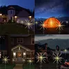 Solar Starburst الألعاب النارية Light IP65 سلسلة مضادة للماء الضوء 8 أوضاع 112 LED LED LAMN LAMP GRADT/PATHWAY/Street/Yard Lightscape Light