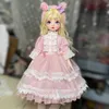 Handmade 16 Mini Fashion BJD Doll Cute Make Up Mobile Joint 30CM Dolls Princess Clothes Suit Accessori Giocattolo per bambini Regali per ragazze 220816