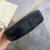 Luxe crossbody ontwerpers tassen handtassen portemonnees schouder damesketen maan mode gracieus lederen boodschapper kleine pochette koppeling dame portemonnee gewatteerd wit wit