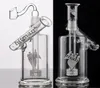 Hitman Glass Bong Hookahs Glasses Bubbler Heady Dab Plices Acessório de unhas Bongos de água de vidro grossos Tubos de fumaça com junta de 14 mm