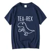 xin yi mens tshirt top Quality 100 ٪ COON COOL Funny Dinosaur Design Printing Oneck Men Tshirt Cool Tshirt Male Tee Tee 220521