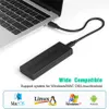 Epacket USBC USB HUB Portable SSD 5in1 NVMEHUB Hard Disk Enclosure Maximum Support 2TB334I9526343
