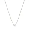 Romantische ketting Pearl Love sleutelbeen korte ketting