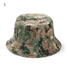 Berets Camouflage tactique Cap Military Bucket Hat Us Army Caps Camo Men Outdoor Casual Hunting Randonnée Pêche d'escalade Capberets