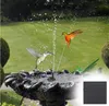 Decorazione per laghetto da giardino all'aperto Pompa per fontana ad acqua solare 1.2W Mini fontane d'acqua galleggianti per il paesaggio del bagno degli uccelli della piscina