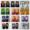 Men Basketball Donovan Mitchell Jersey 45 Rudy Gobert 27 All Stitched For Sport Fans Breathable Pure Cotton Navy Blue Purple White Black Yellow Green Purple Team