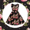 3D Print Women Dress Summer Custom Floral Es Casual Sleeveless Slim Fit Women S kjol Evening Customization Dropship 220616GX