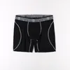 Underpants Separatec Men's Sport Mesh Fabric Performance Underwear Dual Pouch Long Leg BoxerUnderpants