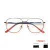 أزياء النظارات الشمسية إطارات Mimiyou Alloy Pilot Glot Frame Women Eyewear Retro Men Computer Pantical MyeGlasses Design Oculosfa