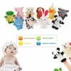 Mini Finger Baby Plush Toy Finger Puppets Talking Props 10 Animal Group Stuffed Animals Toys Gift Frozen8554242