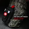 Tactical Molle EDC Pouch Outdoor EMT Kit de primeiros socorros IFAK Trauma Pacote de ferramentas militar de sobrevivência de emergência 220623