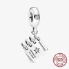 925 Sterling Silver Dangle Charm Amitié Meilleur Livre Charmes Perle Fit Pandora Charms Bracelet DIY Bijoux Accessoires