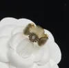 Damen-Ring, klassisch, luxuriös, Sonnenblumen-Buchstabenmuster, verstellbar, für Damen, Paare, Hochzeit, Party, Gold, zum Verschenken, hochwertige Ringe