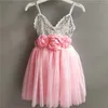 Les filles de fleurs brillantes s'habillent pour les enfants avec une ceinture robe de soirée toddle or paillettes couches tutu robe enfants année robe vêtements 220707