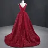 スパンコール赤ロングトレインゴールドマーメイドイブニングドレス2022ハイスプリットイブニングドレスフォーマルイブニングガウンローブデソイリーAbendkLeider