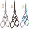 Costura Bordado Vintage Scissor Craft Gold Zigzag Tailor Scissors para Ferramentas de Cutter Frete Crewing Handicraft 20220510 D3