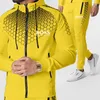 Kurtki z kapturem Space Bawełna spodnie damskie dna Joggers Man Running Jacket Muti Mens Sports 984